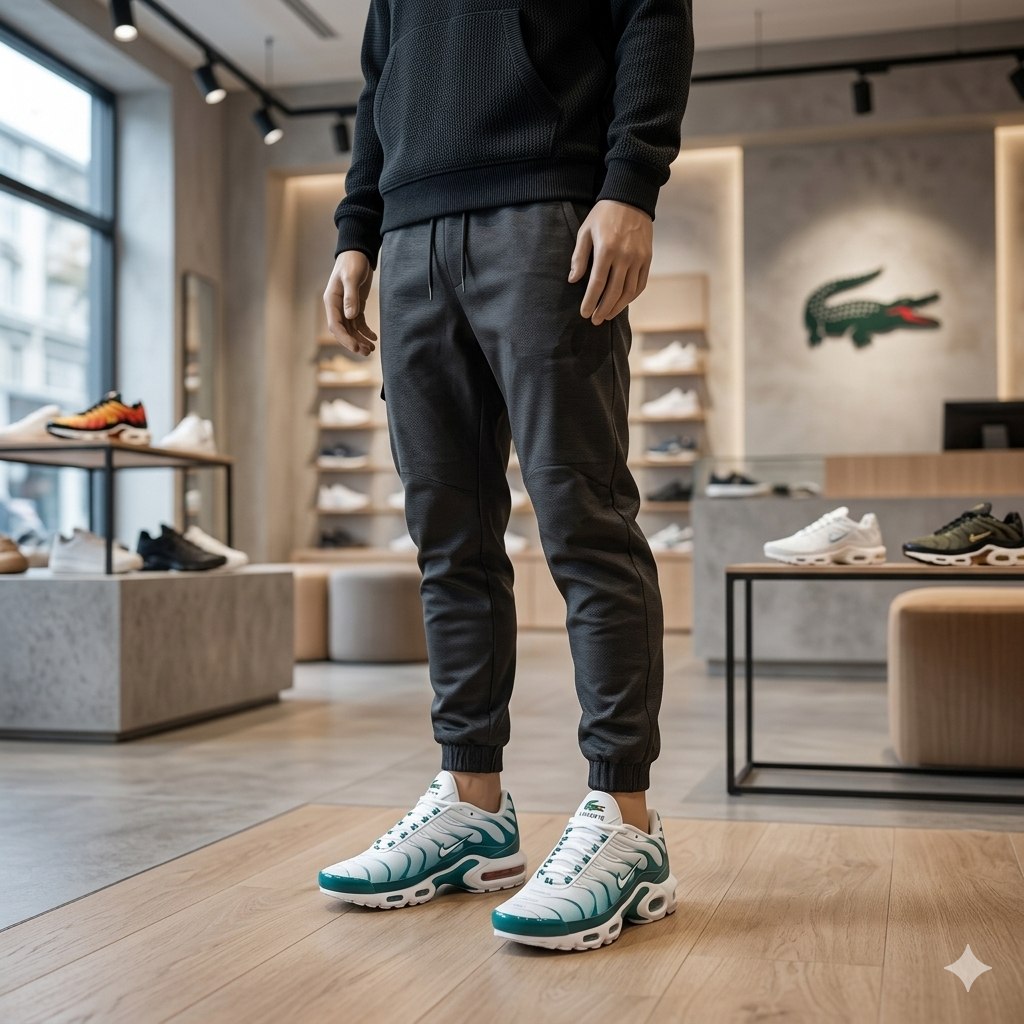 Nike Air Max Plus TN x Lacoste White and Green