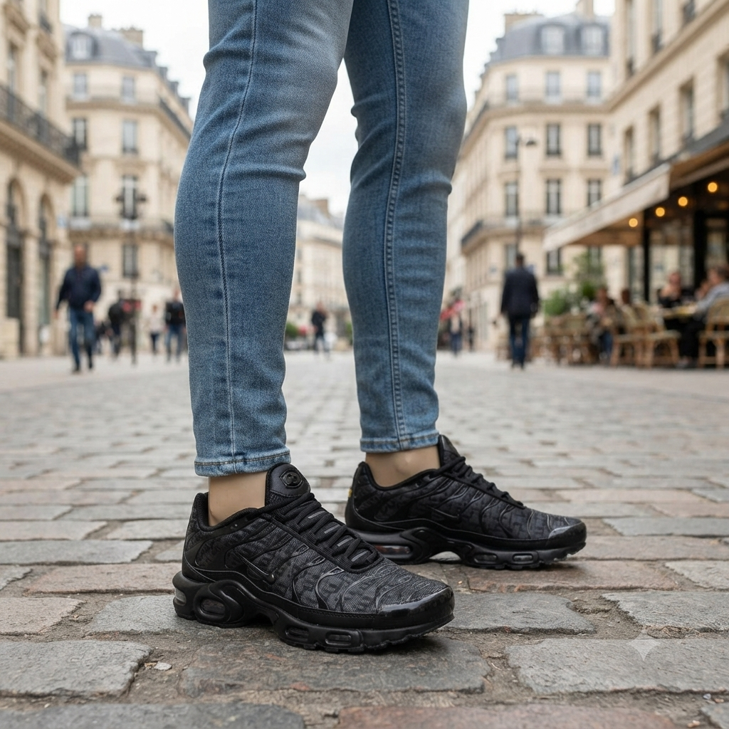 Nike Air Max Plus TN Black Pattern