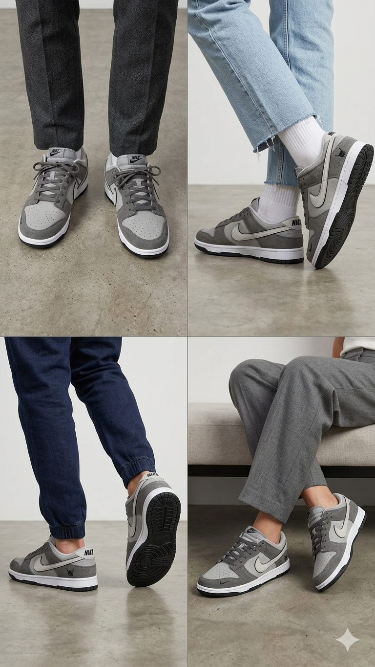 Nike Dunk Low Grey/White – Univerzalan model