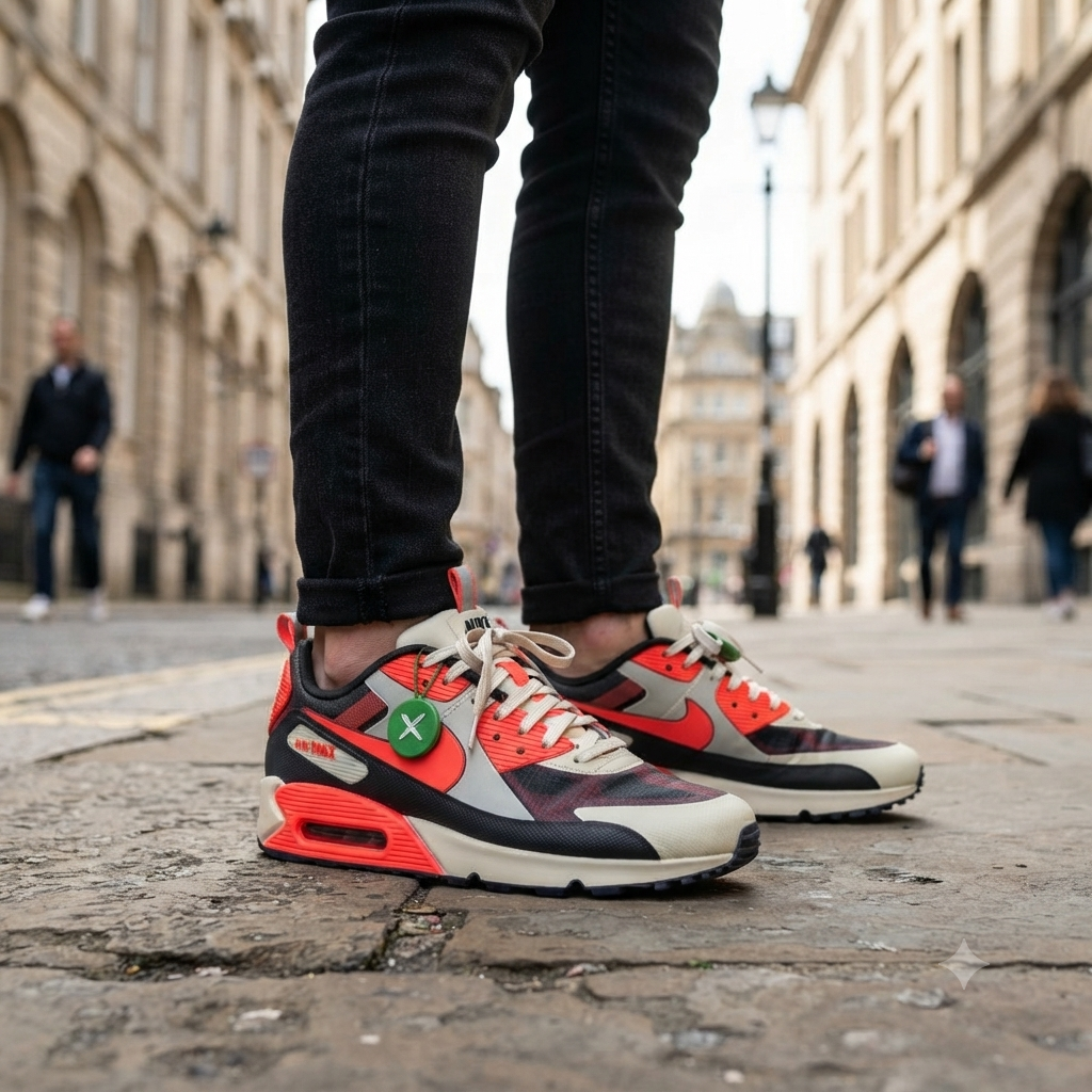 Nike Air Max 90 "Grey/Red"