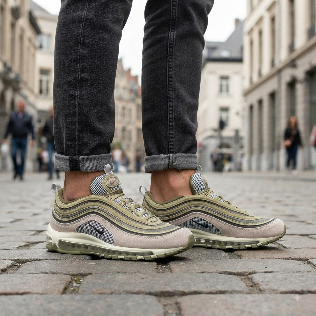 Nike Air Max 97 Olive / Gold