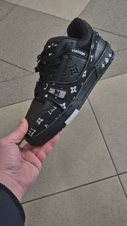 Louis Vuitton LV Trainer Sneaker – Black Monogram