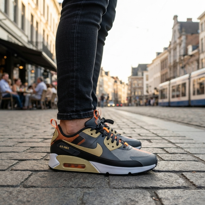 Nike Air Max 90 "Grey/Orange"