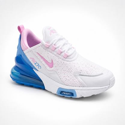 Nike Air Max 270 "White/Pink-Blue