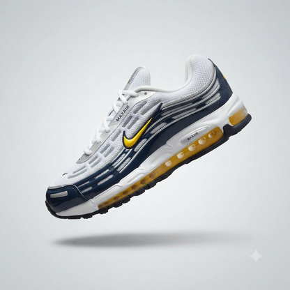 Nike Air Max Plus White/Pearl Grey/Black/Neon Yellow