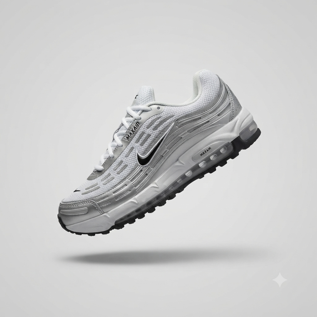 Nike Air Max – Muške Lifestyle Patike | Bijelo-Sive