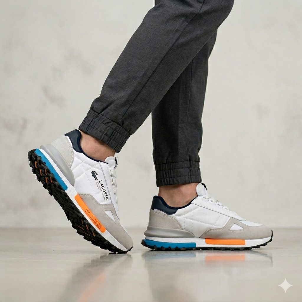 Lacoste L003 Neo bijelo-sive tenisice