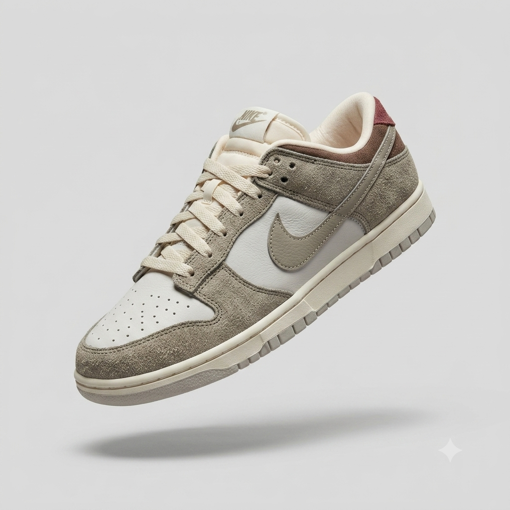 Nike Dunk Low – Urban Style (Bež/Maslinasti tonovi)
