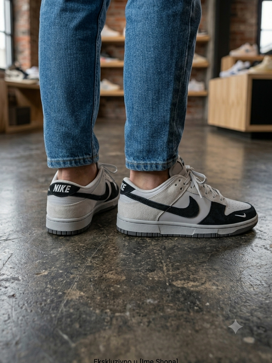 Nike Dunk Low – Klasični bijelo-crni model