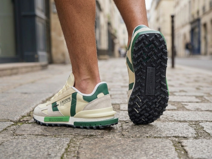 Lacoste L003 Neo Muške Patike – Beige/Green
