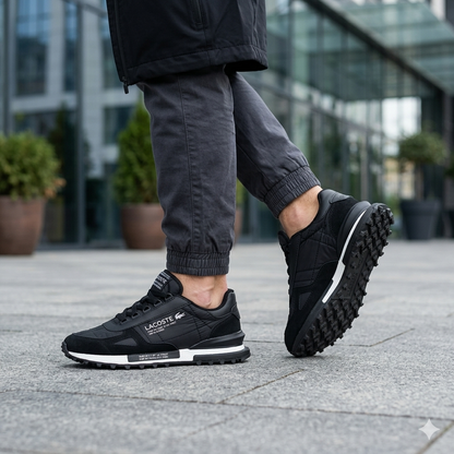 Lacoste Muške Crne Sportske Patike – Premium Urban Style
