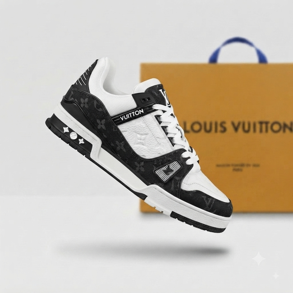 Louis Vuitton LV Trainer Sneaker - Black/White
