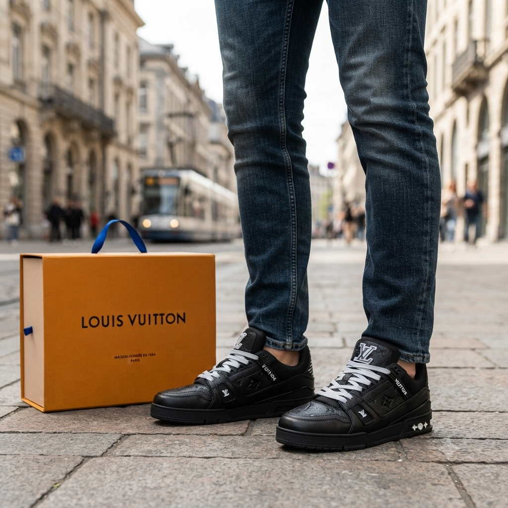 Louis Vuitton LV Trainer Sneaker - Black