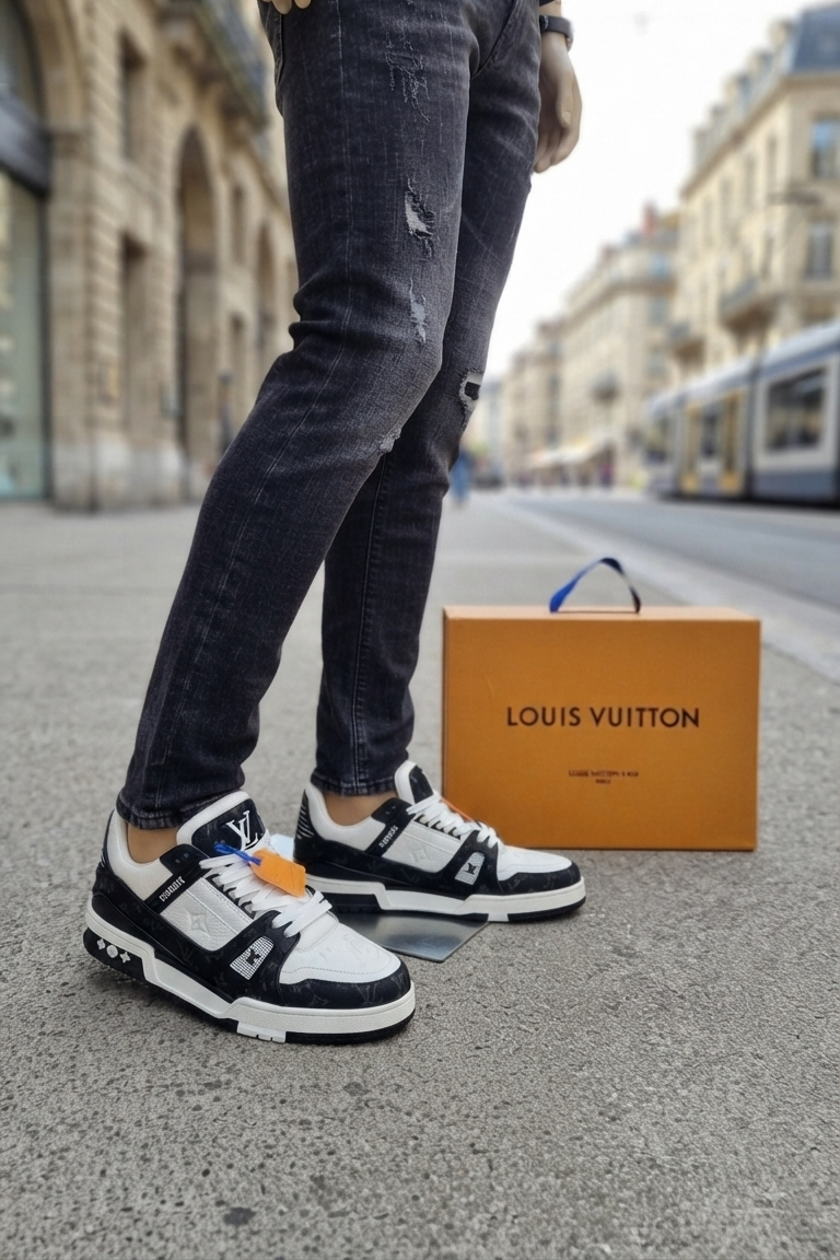 Louis Vuitton LV Trainer Sneaker - Black/White