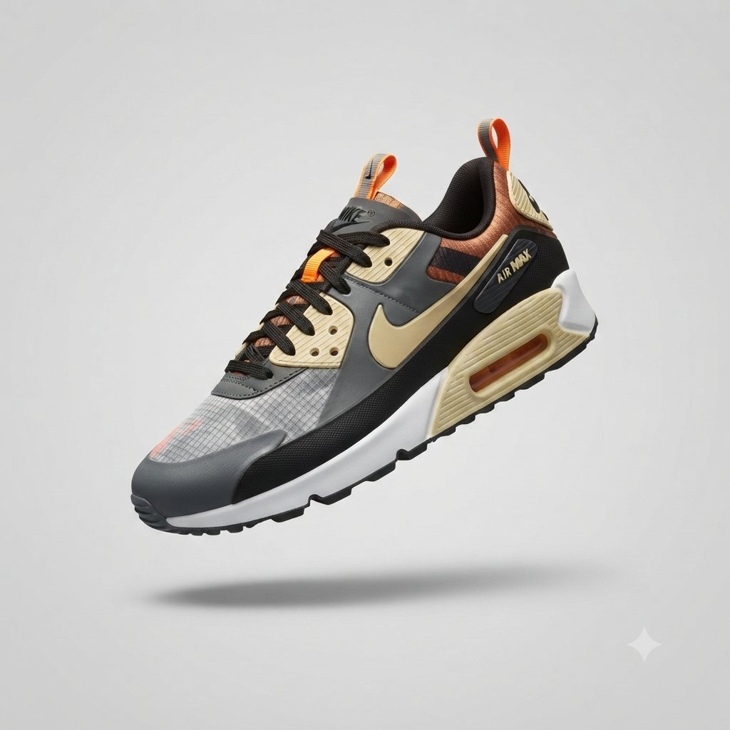 Nike Air Max 90 "Grey/Orange"