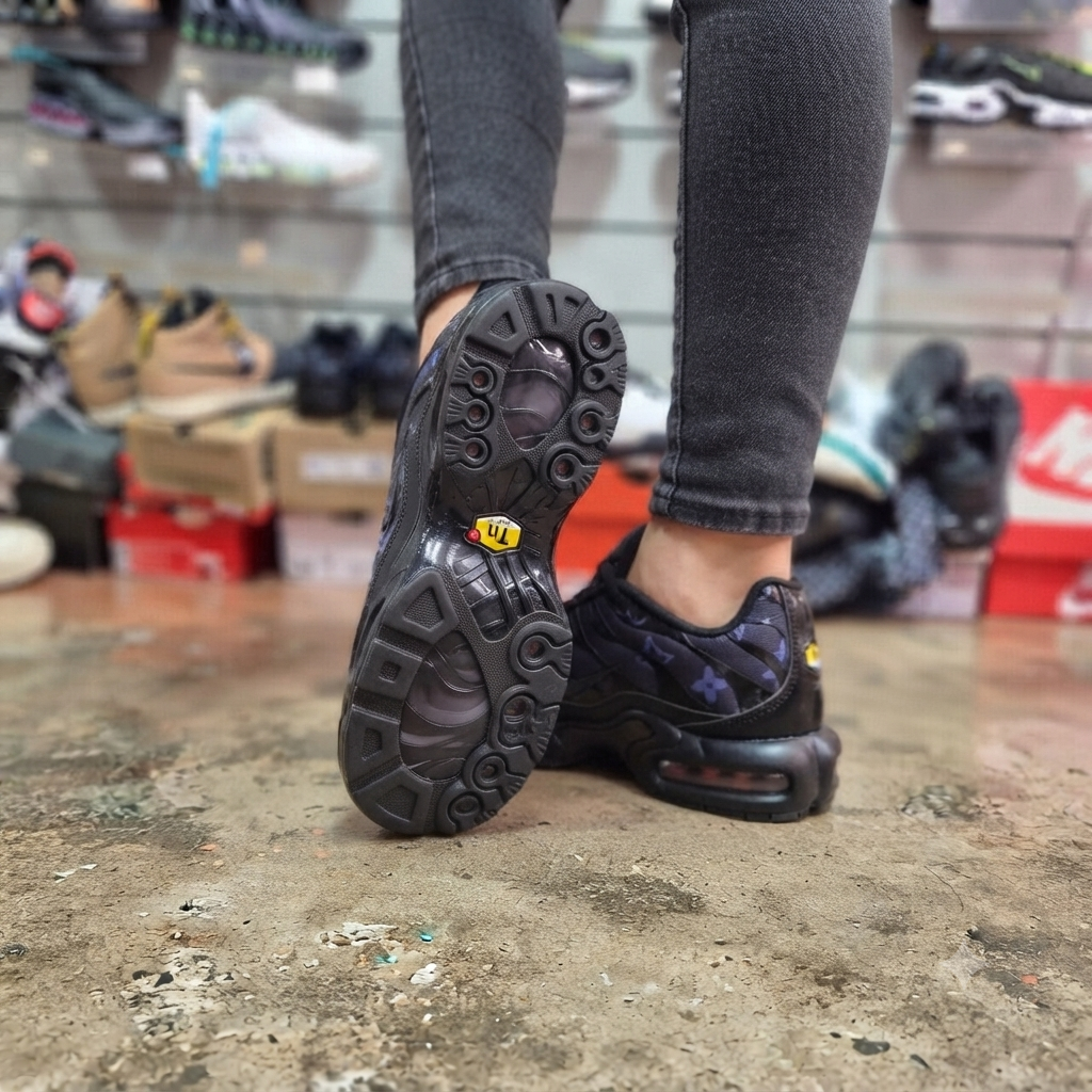 Nike Air Max Plus TN Monogram Black
