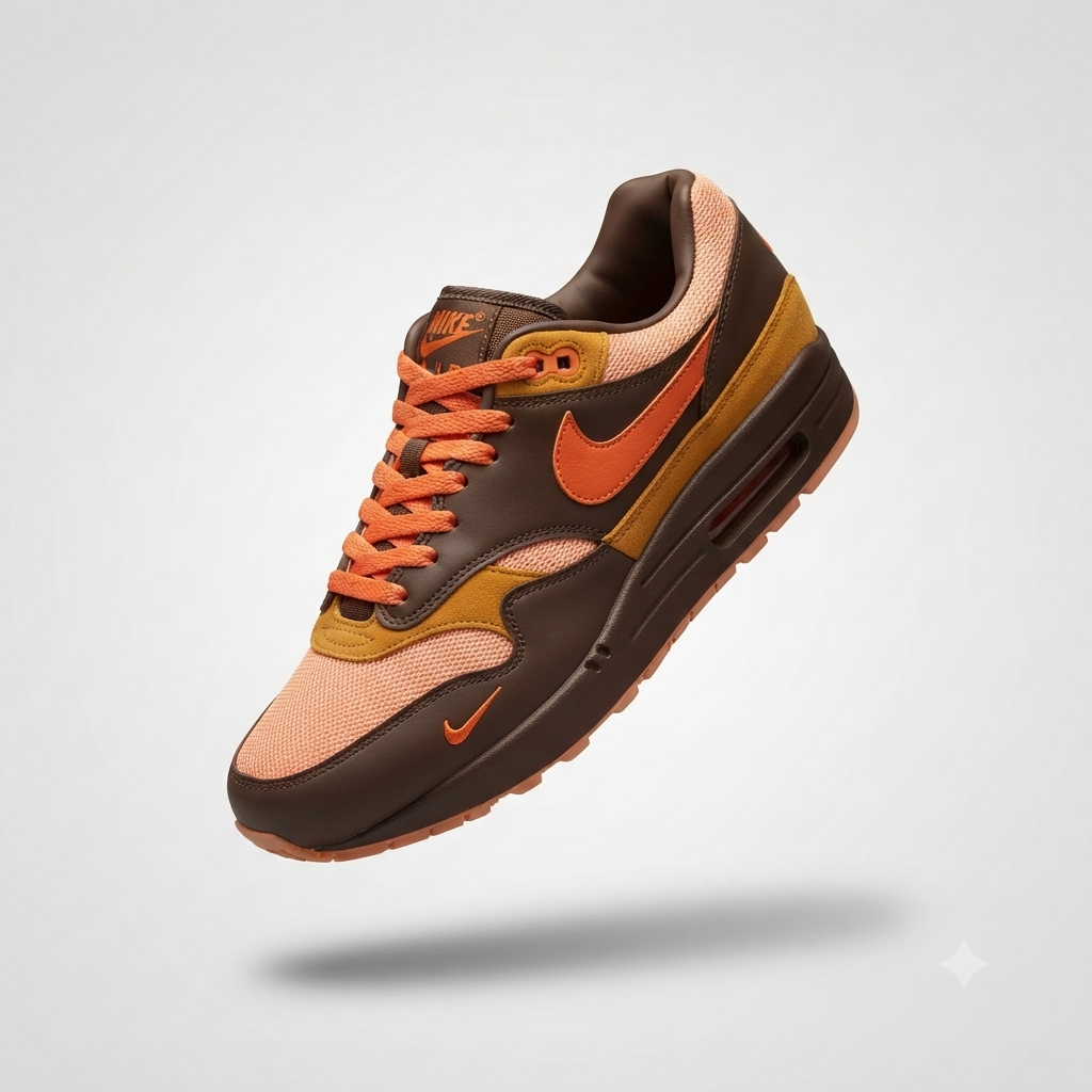Nike Air Max 1 Essential Brown Orange
