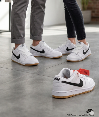 Nike SB Dunk Low White Gum patike