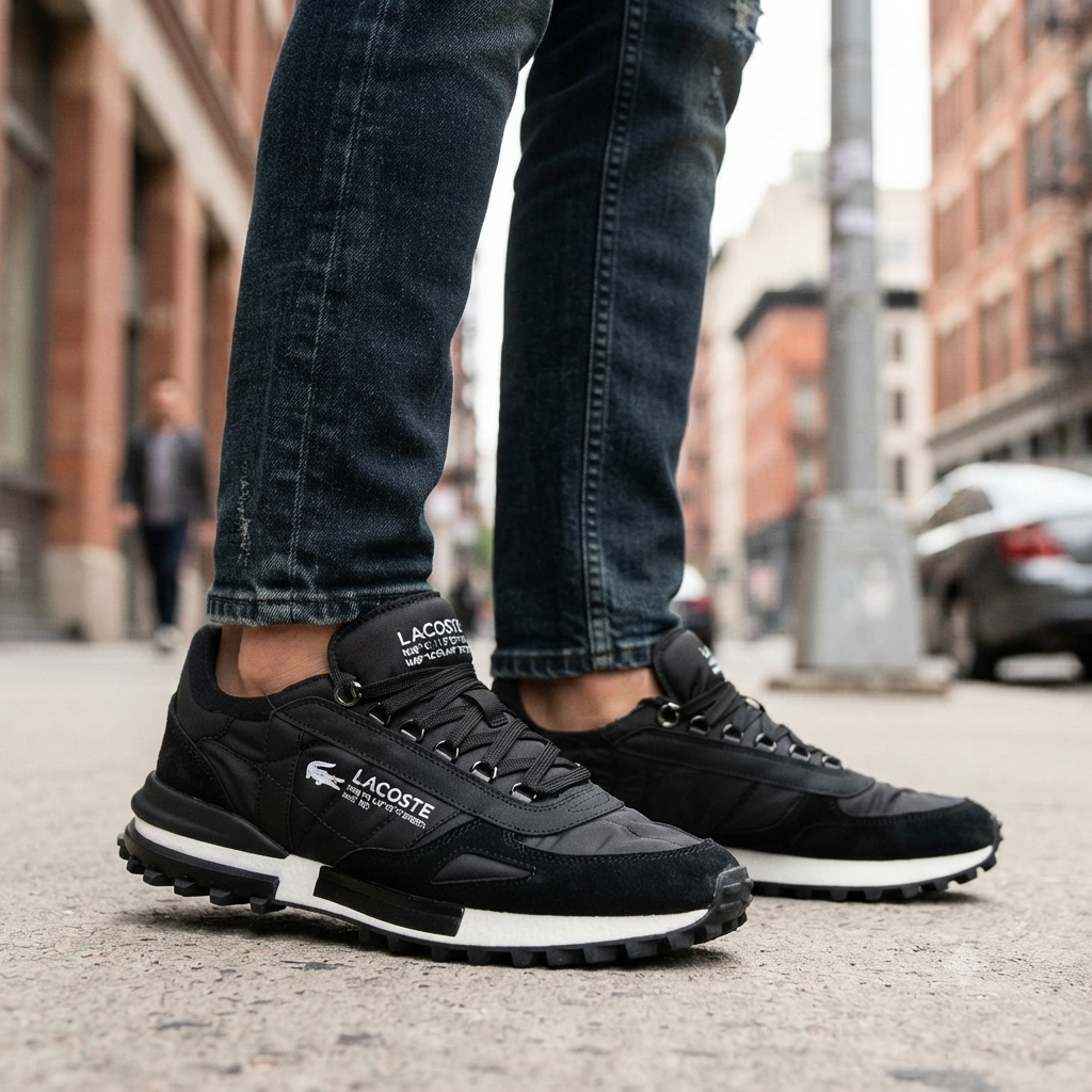 Lacoste L-Spin Sport – Crne muške patike