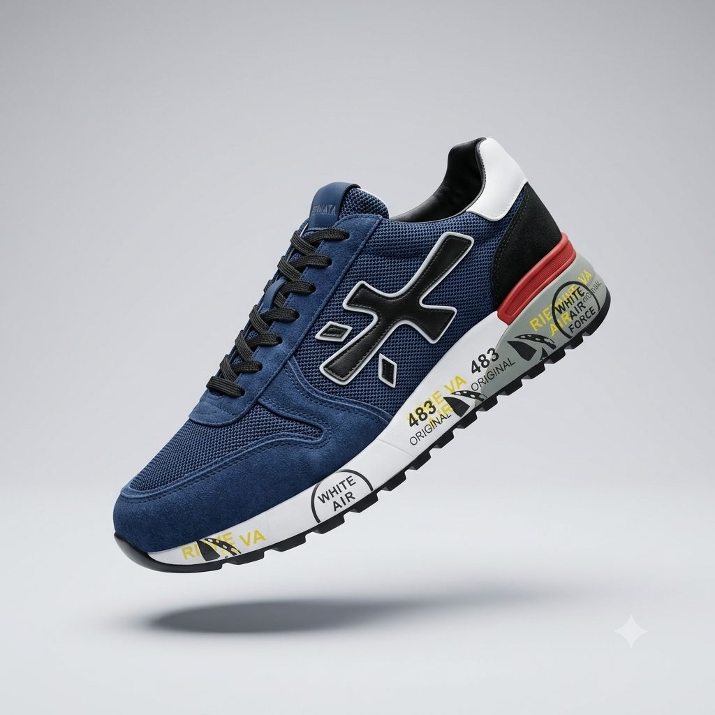 Muške patike Premiata - Blue/Multi
