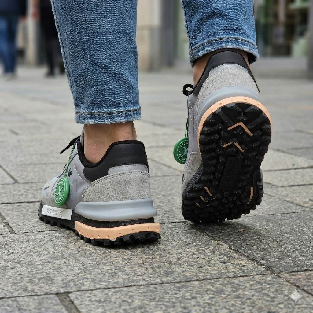 Lacoste Urban Trail Sneakers – Grey/Black