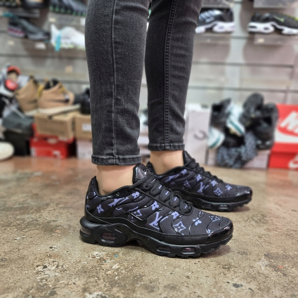 Nike Air Max Plus TN Monogram Black