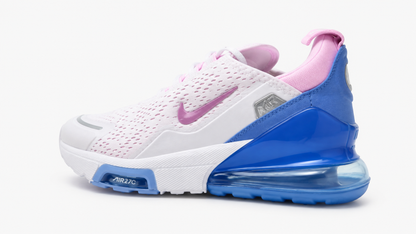 Nike Air Max 270 "White/Pink-Blue