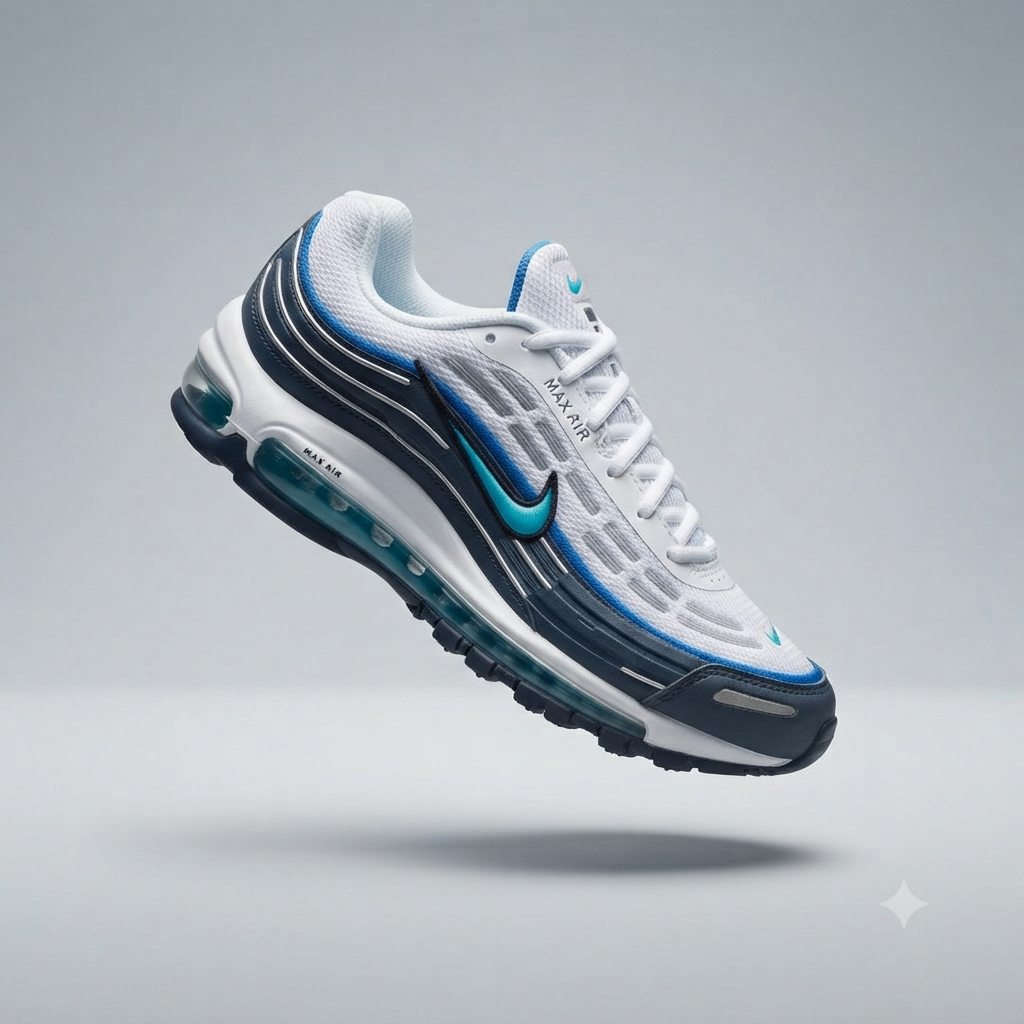 Nike Air Max Plus VII White/Blue Crystal