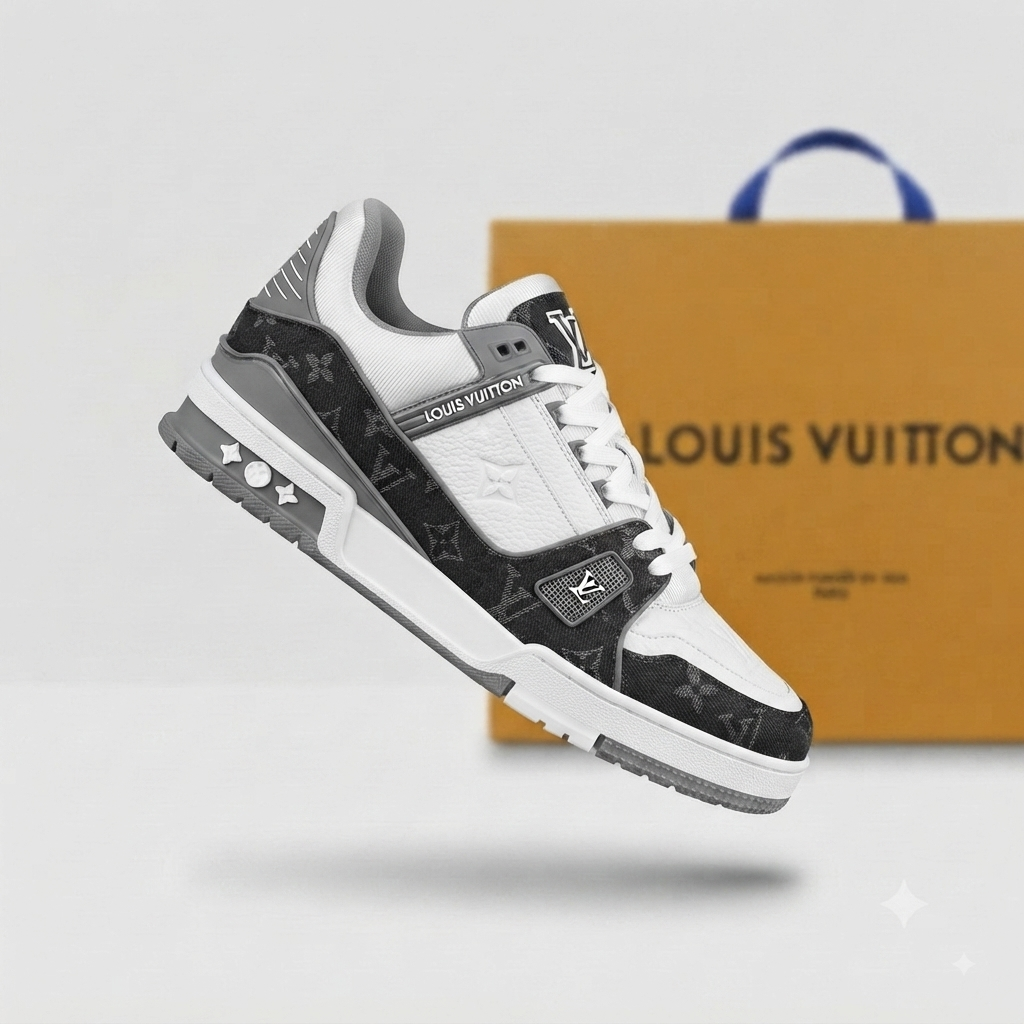 Louis Vuitton LV Trainer Sneaker - Grey/White