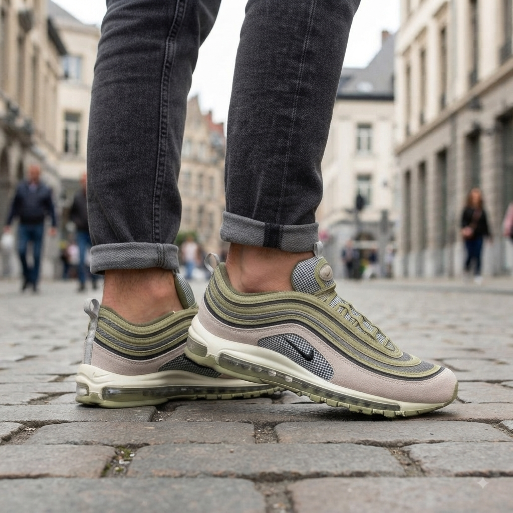 Nike Air Max 97 Olive / Gold