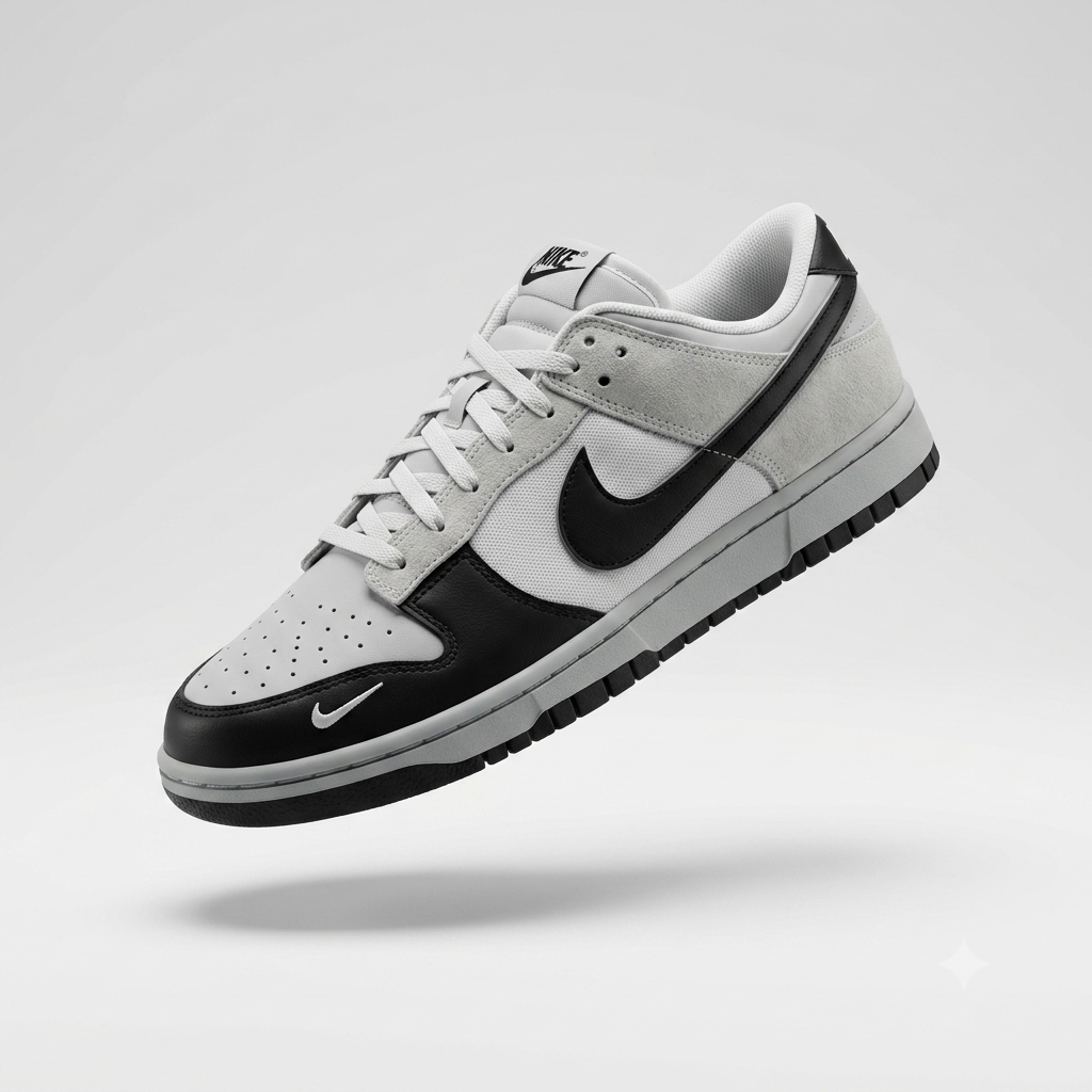 Nike Dunk Low – Klasični bijelo-crni model