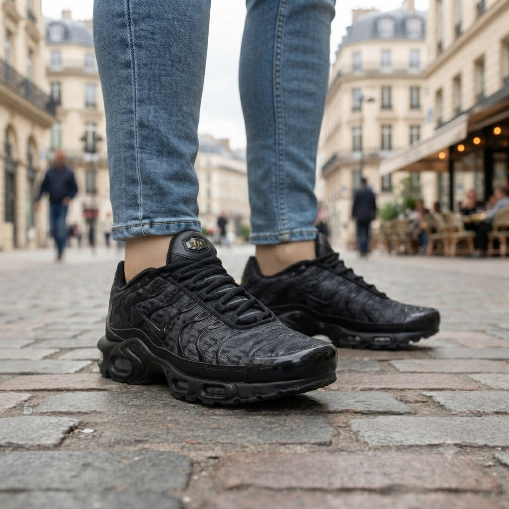 Nike Air Max Plus TN Black Pattern