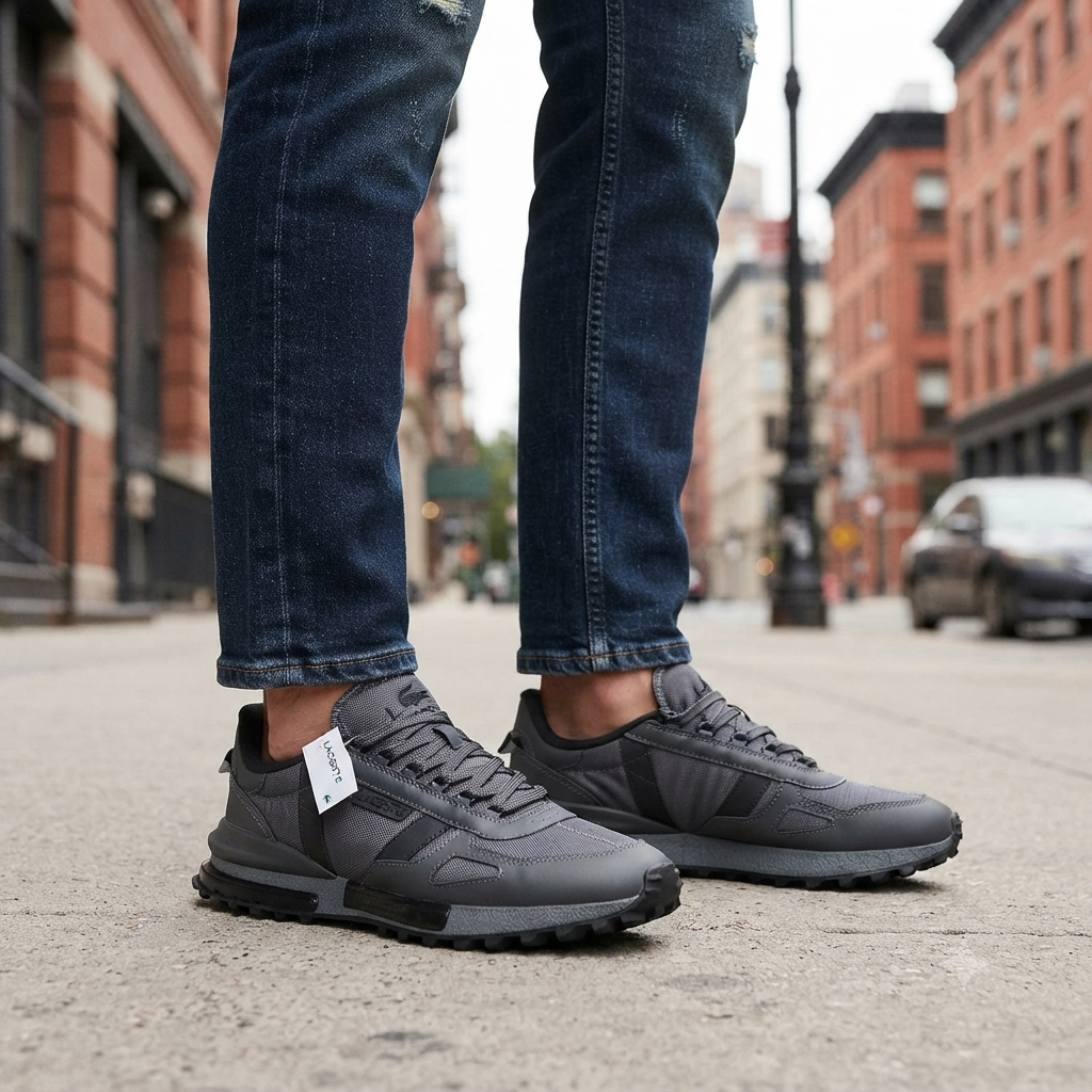Lacoste L-Spin Deluxe – Crne muške patike