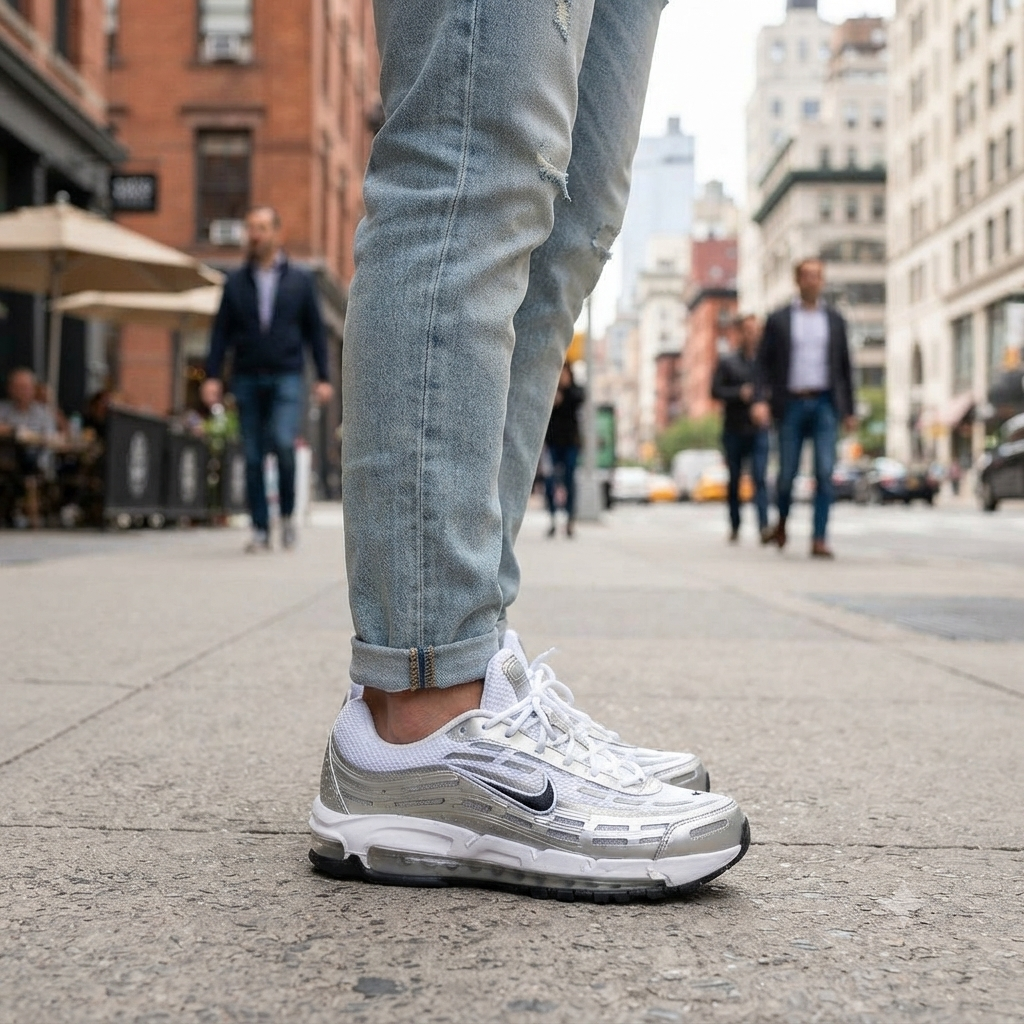 Nike Air Max – Muške Lifestyle Patike | Bijelo-Sive