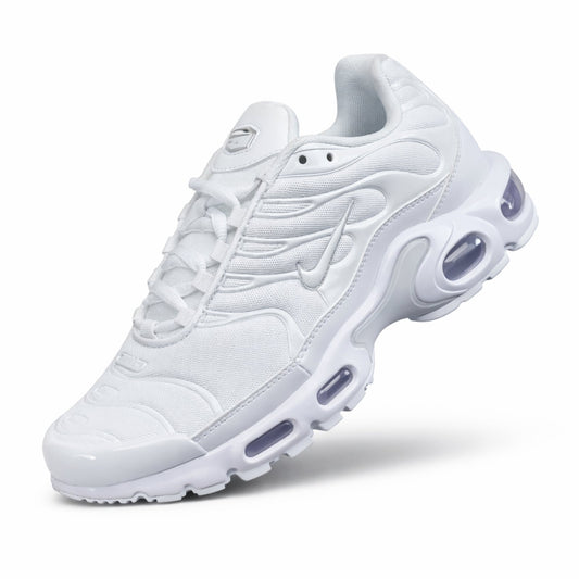 TN Style Triple White Sneakers